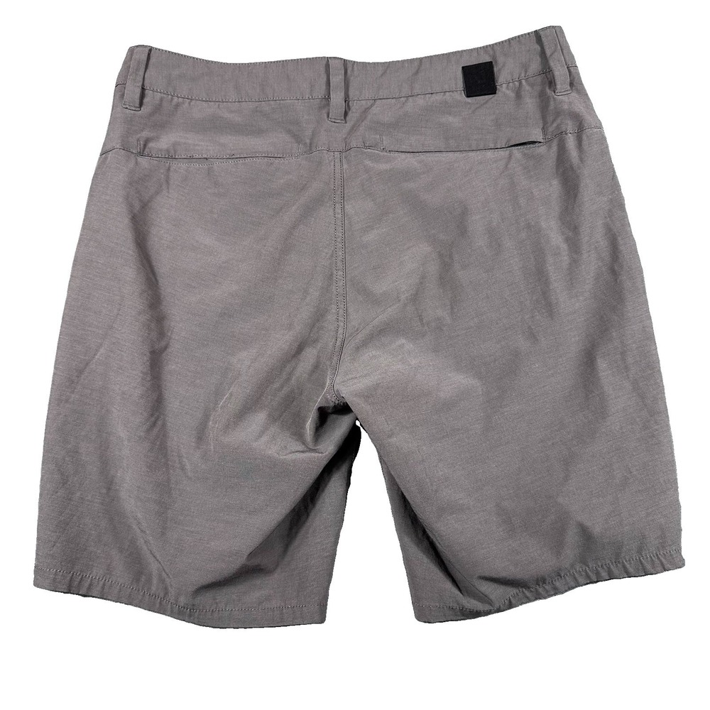 Vuori Aim Shorts Mens 30 x 8 Grey Performance Stretch Golf Chino Outdoor Golf